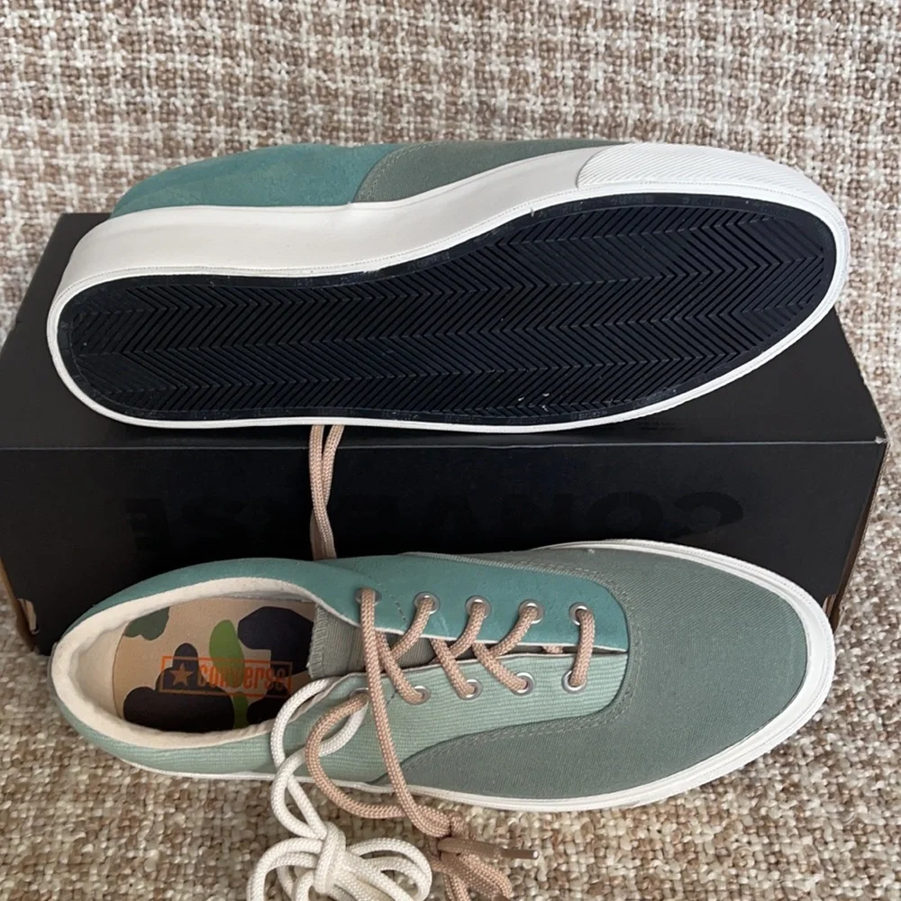 Converse Skid Grip OX Oil Green/Malachite Green MEN`S